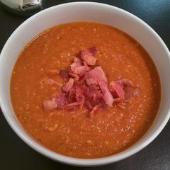 A picture of Smoked Tomato Soup.