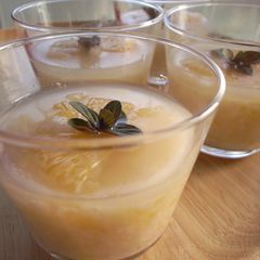 Sweet Summer Orange and Amazake Jelly A picture of Sweet Summer Orange and Amazake Jelly.