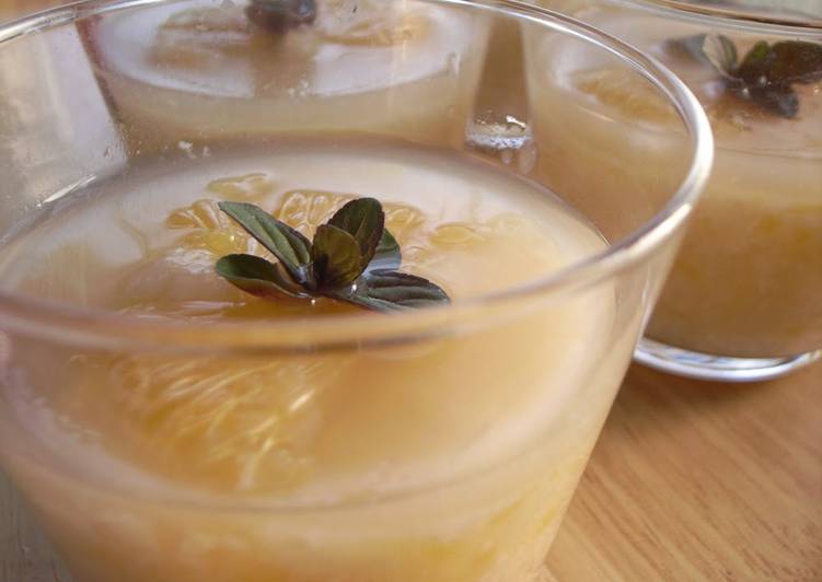 Sweet Summer Orange and Amazake Jelly