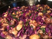 A picture of cabbage potato