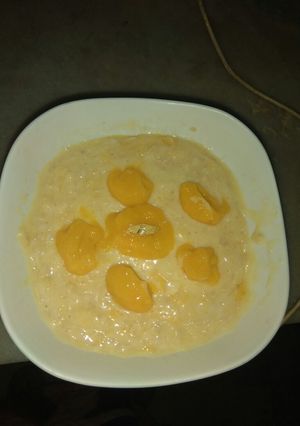 A picture of Mango ots kheer for kids.