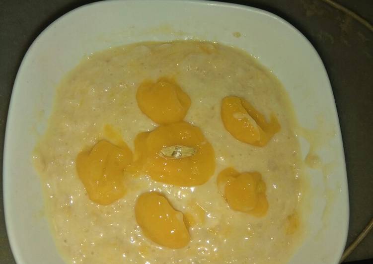 Easiest Way to Make Homemade Mango ots kheer for kids