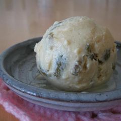 A picture of Light Rum Raisin Tofu Ice Cream.