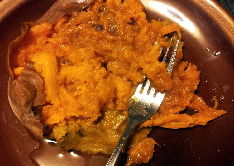 Easiest Way to Cook 2021 SHEREE's SIMPLE BAKED SWEET POTATO…