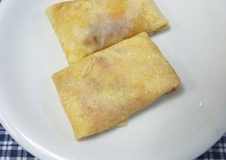 Simple Crepes From Pancake Mix