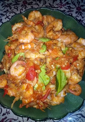 Foto resep Sambal udang pete