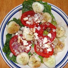 A picture of taisen's feta salad.