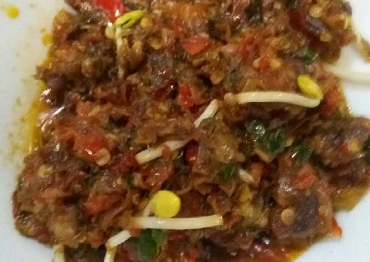 Cara Gampang Membuat Sambel lombok ijo ale Anti Gagal