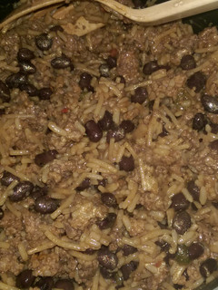 A picture of Cheaters/easy dirty rice.