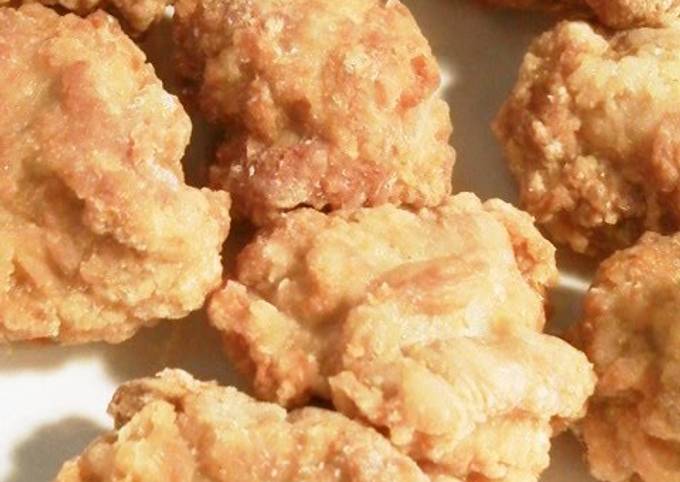 Recipe of Any-night-of-the-week Crispy and Delicious Penny Pinching
Karaage using Pork Off Cuts