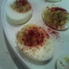A picture of Deviled Eggs.