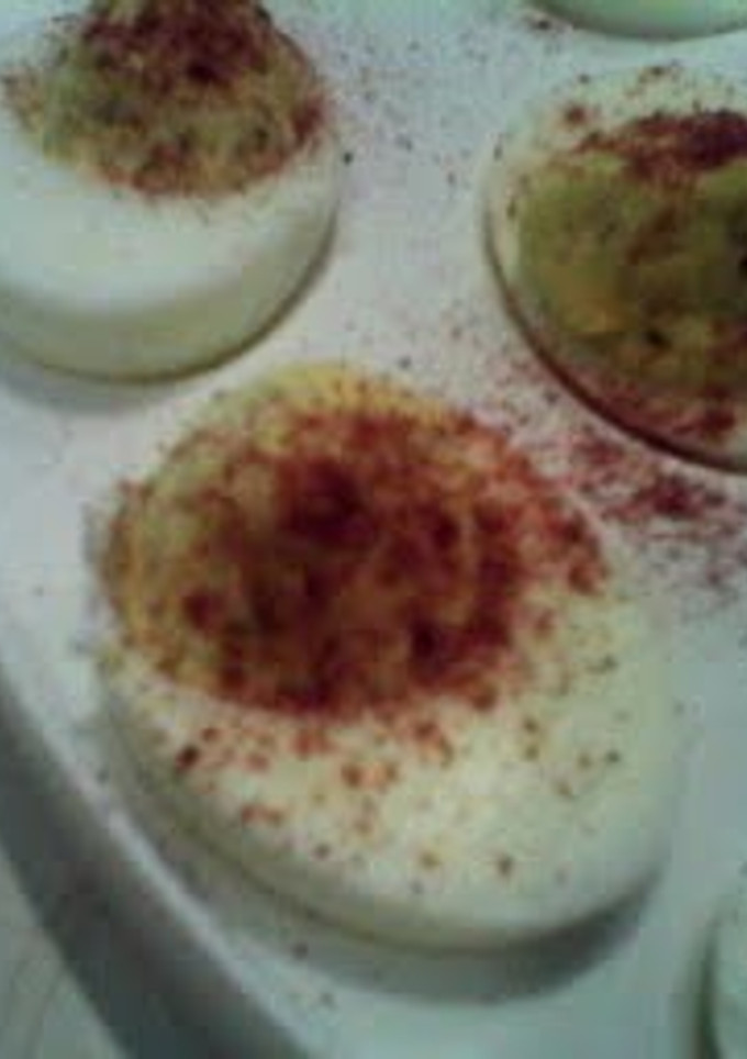 A picture of Deviled Eggs.