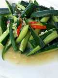 Cucumber Stir Fry