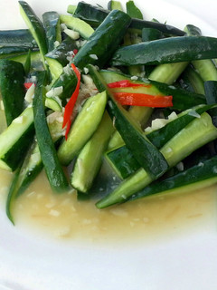 A picture of Cucumber Stir Fry.