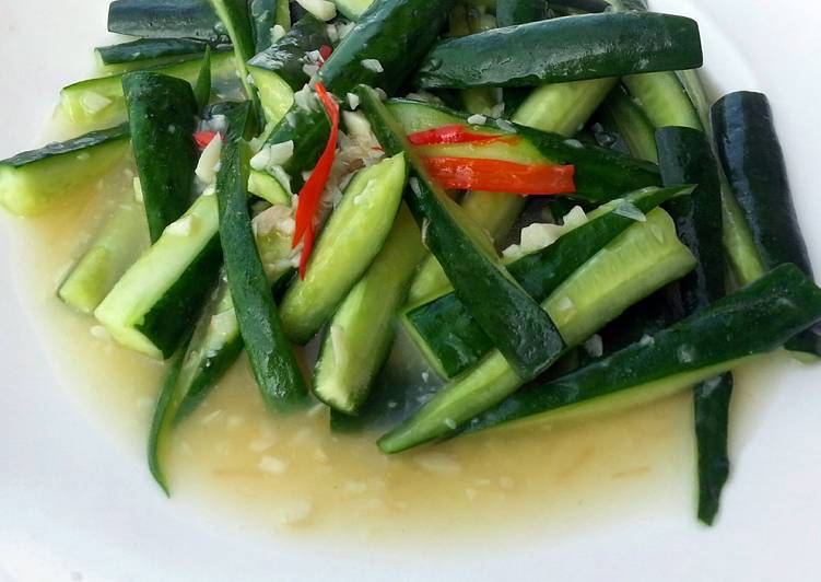 Cucumber Stir Fry