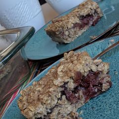 A picture of Tart Cherry Baked Oatmeal.