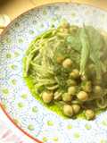 Store in the Freezer! Chrysanthemum Greens Pesto