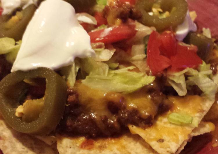 Recipe of Homemade Taco nachos