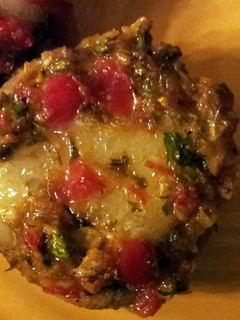 A picture of Brie Stuffed Mushrooms.