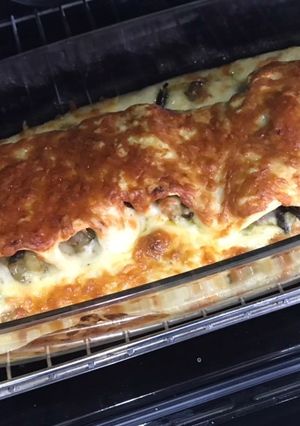 Una foto de Canelones de gambas, desde 0