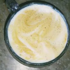 A picture of Homemade cappuccino coffee (jhag wali coffee).