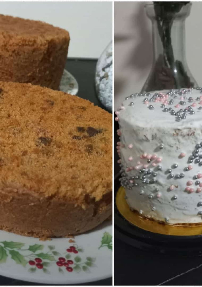 Una foto de Torta de Navidad Blanca