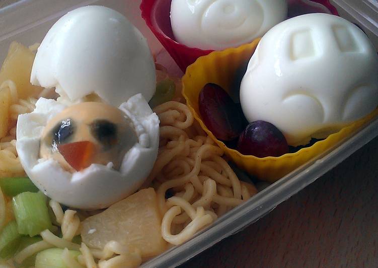 Easiest Way to Prepare Perfect Vickys Bento Box Eggs (I know lol)