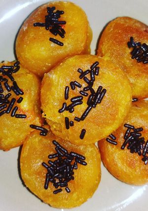 Foto resep Bola-Bola Ubi isi Keju+Coklat