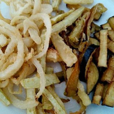 Verdura frita Receta de Sano Mariano Recetas- Cookpad