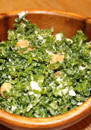 A picture of Kale Citrus Salad.