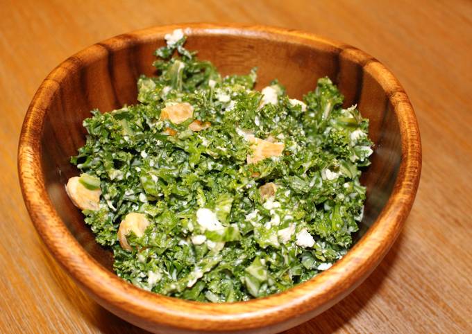 Steps to Make Super Quick Homemade Kale Citrus Salad