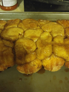 A picture of Choco-cheese Monkey Bread.