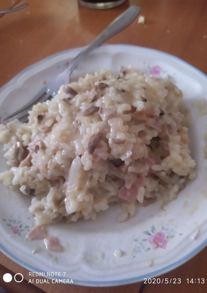Una foto de Risotto de setas