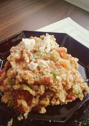 A picture of Quick Mediterranean Couscous.