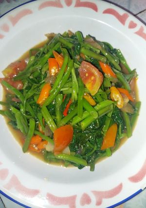 Foto resep Tumis kangkung saus tiram