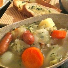 Cabbage Pot-au-feu A picture of Cabbage Pot-au-feu.