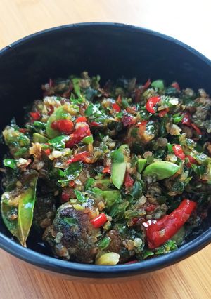 Foto resep Sambal Ikan Jambal Asin dengan Pete