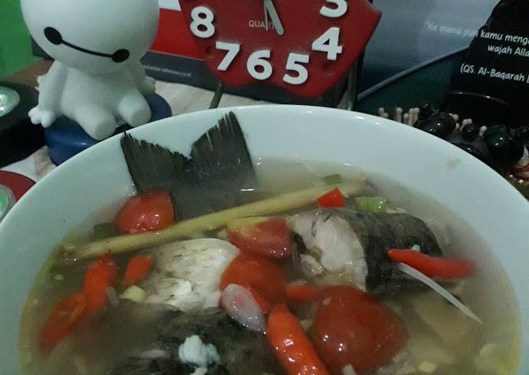 Bahan Menyiapkan Sup Ikan Belanak, Sempurna
