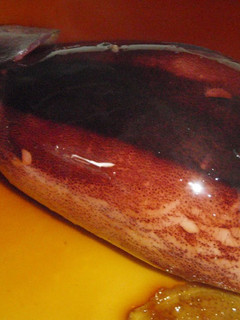 A picture of Whole Stewed Squid With Instructions for Preparation.
