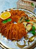 Murbei Orange fruits Cake