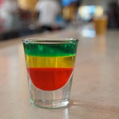 A picture of Real Bob Marley drink.