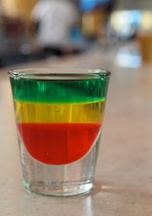 A picture of Real Bob Marley drink.