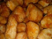 A picture of sweet and sour chicken
