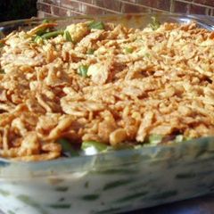 A picture of Larry's Green Bean Casserole.