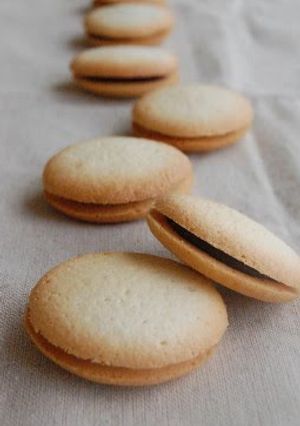 A picture of Luxurious Egg White and Almond Flour Cookies.