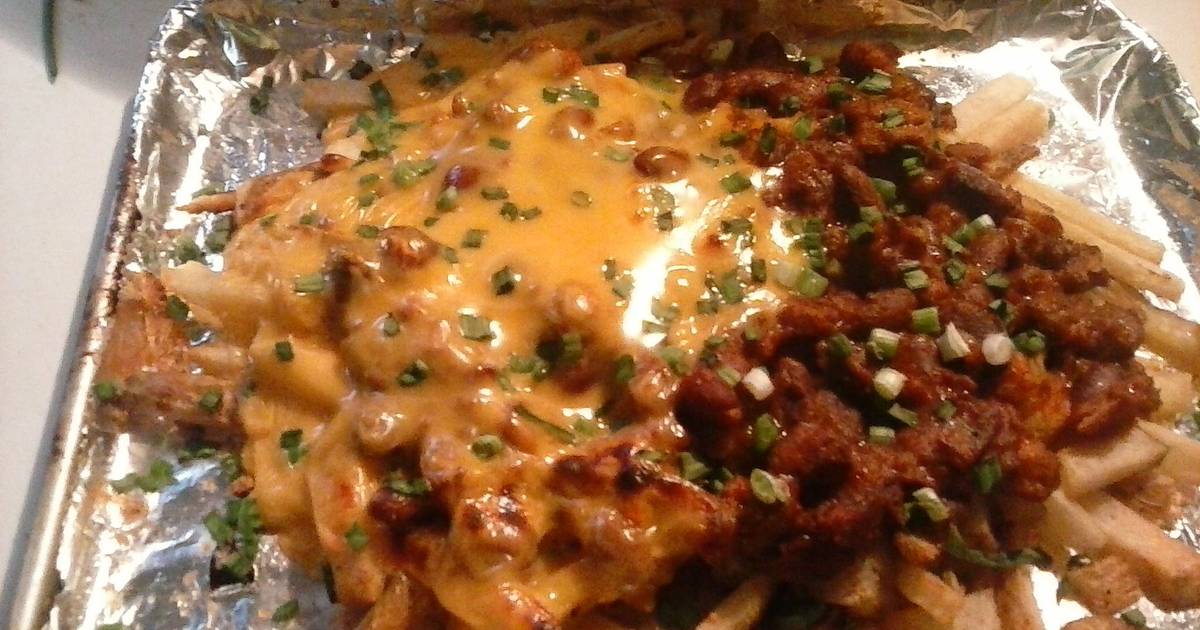 Quick Chilli cheese fries🍟💗