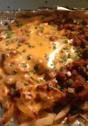 A picture of Quick Chilli cheese fries🍟💗.