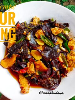Foto resep Tumis Tempe Jamur Kuping