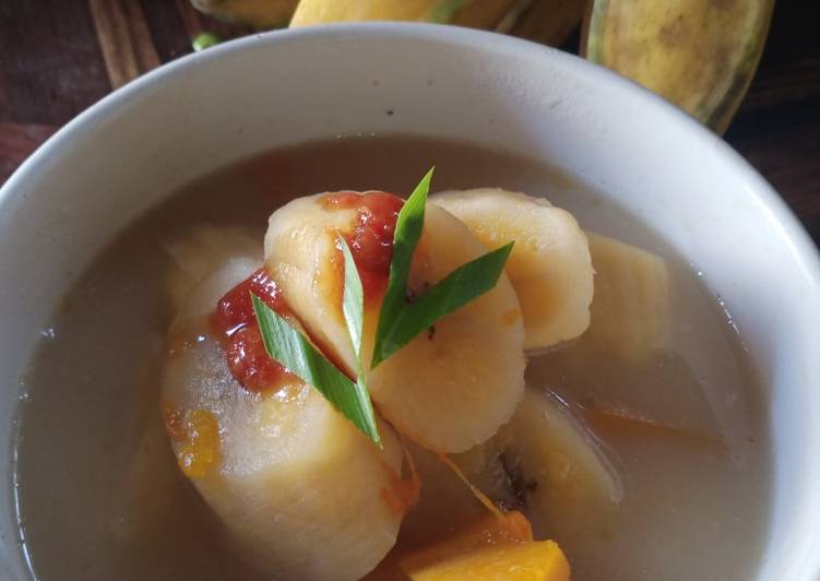 Kolak Pisang Labu gula merah