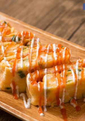 【影片】韓式煎蛋捲 的食譜成品照片